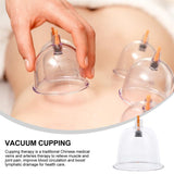 1 Set Chinese Medicine Cupping Therapy Set Body Massage Device Suction Cup Vacuum Pump Personal Healthy Care