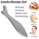 Scraping Board Home Massage For Body Steel Plates Polished Board Guasha Massage Scrapping C8W8