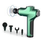 Massage Gun Green Muscle Massager Gun Usb Charging Vibrating Massager For Muscles MG47002