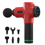 Lcd  Massage Gun Muscle Stimulator 30 Speeds Body Massager Black  Phoenix a2 Massage Gun MG45091