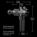 Lcd  Massage Gun Muscle Stimulator 30 Speeds Body Massager Black  Phoenix a2 Massage Gun MG45091