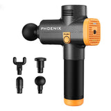 Massage Gun Muscle Stimulator 30 Speeds Body Massager Black Phoenix a2 Gun Massage MG47091
