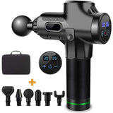 Massage pistol 30 Speeds Lcd Massage Gun Muscle Black Gun Massage MG47229