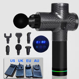 Lcd  Massage Gun Muscle Stimulator 30 Speeds Body Massager Black  Phoenix a2 Massage Gun MG45091