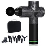 Lcd  Massage Gun Muscle Stimulator 30 Speeds Body Massager Black  Phoenix a2 Massage Gun MG45091